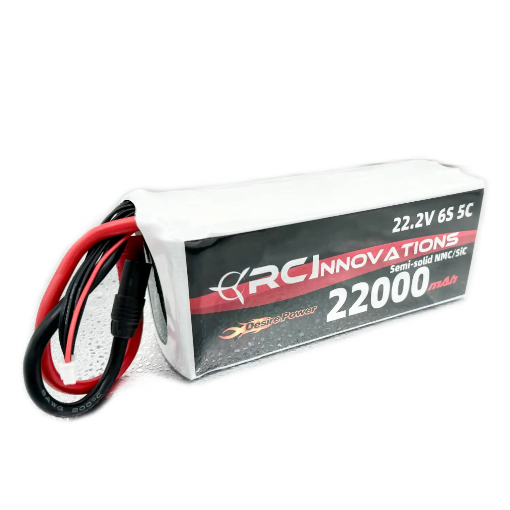 Desire Power PRO 6s 22.2V 22000mAh 5C NMC/SiC Semi-Solid Battery - AS150