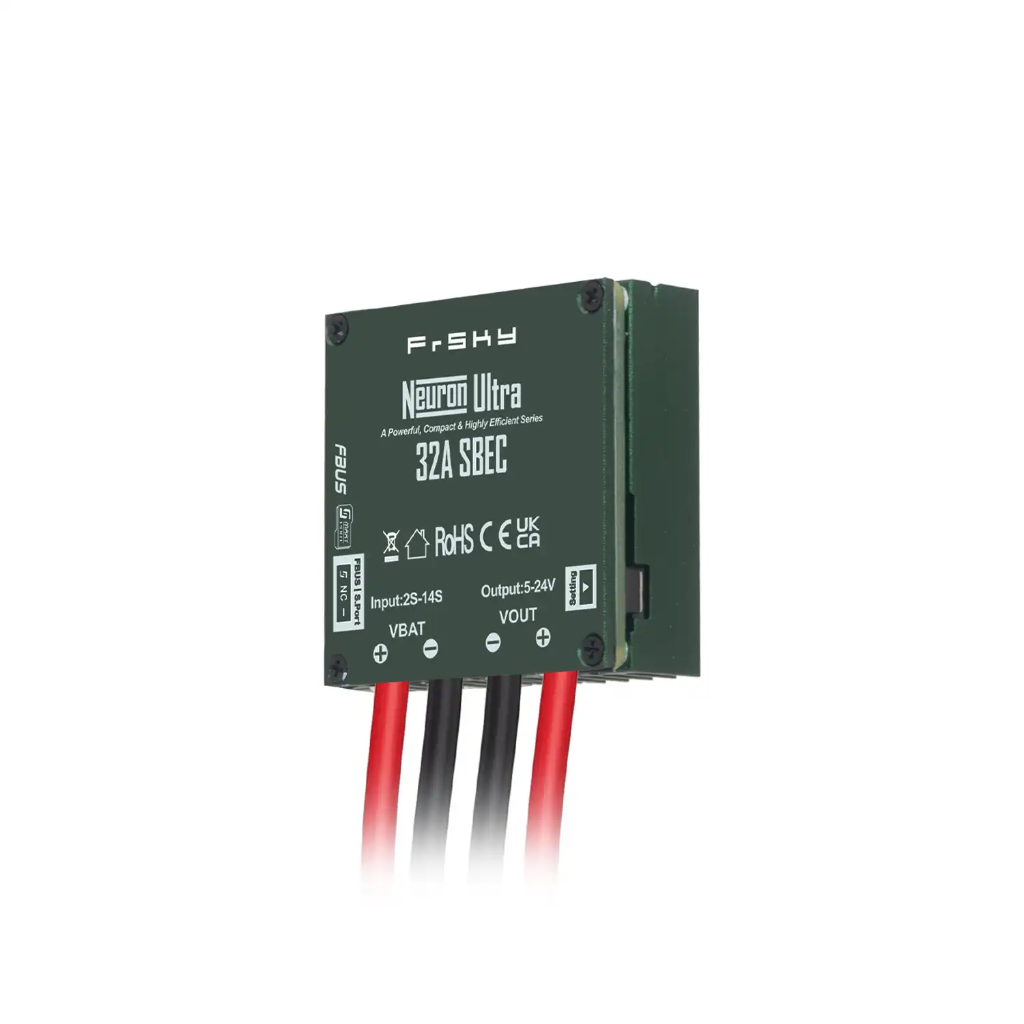 FrSky Neuron Ultra SBEC 2s - 14s 32A with S.Port/FBUS