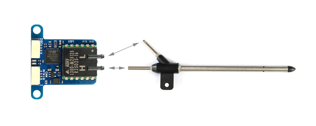 Sensor Digital de Velocidad Aire Matek ASPD AUAV-L30D CAN UAVCAN