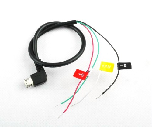 AV Output Cable Micro USB Port For SJ4000/SJ6000