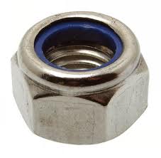 Self-locking nuts stainless M4 DIN 985  10 units