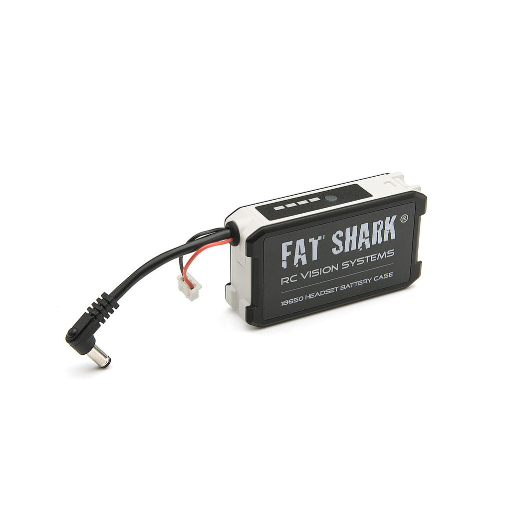 18650 Li-ion Cell Fatshark Headset Battery Case (Batteries Not Included)