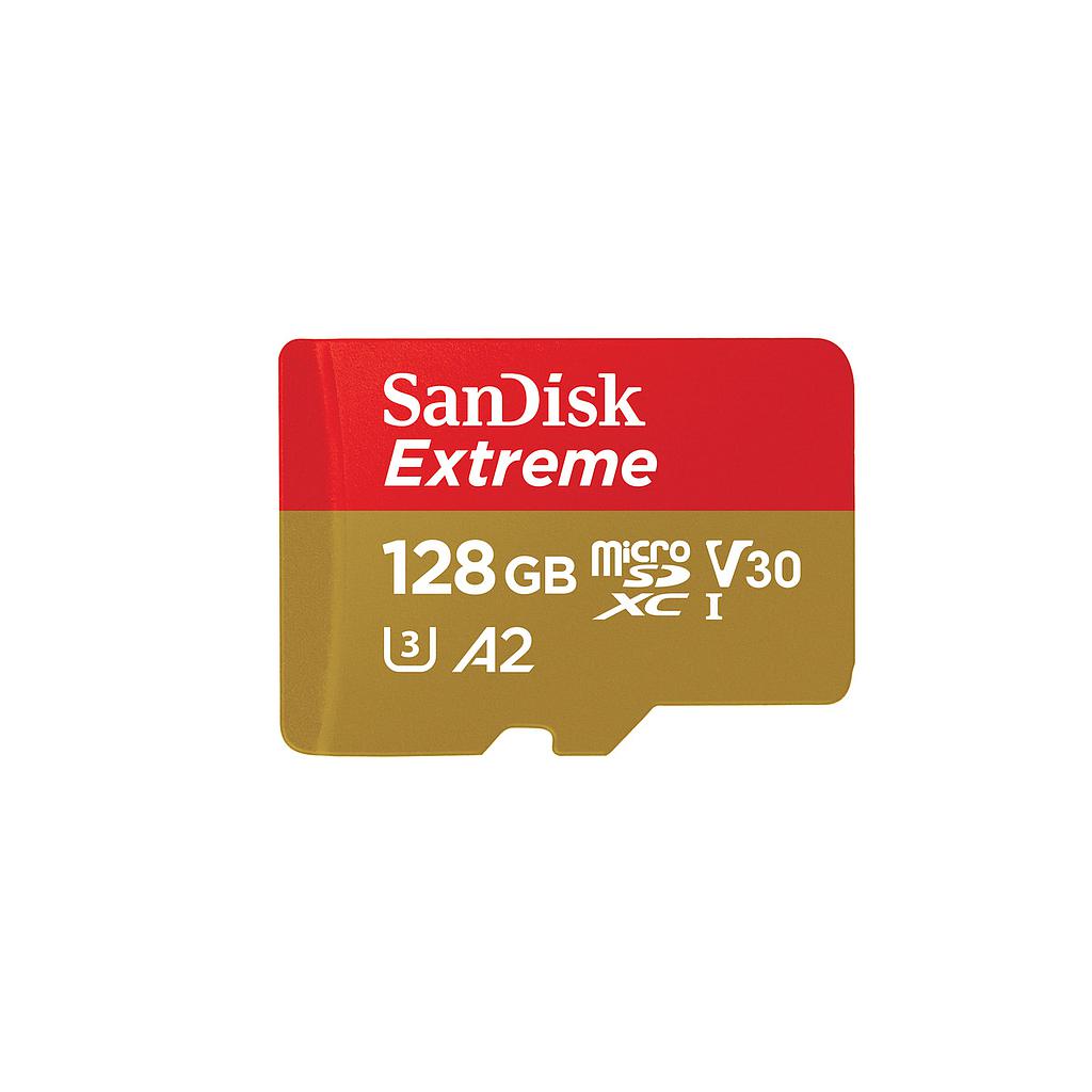 SanDisk Extreme 128GB microSD A2 U3 V30 UHS-I