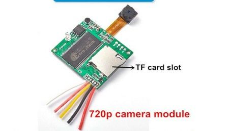 Micro cámara con grabación Audio Video en tarjeta SD 60fps   Digital 1280*720p 
