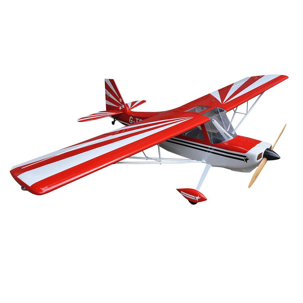 Flight Super Decathlon V3 30 - 35cc 2428mm ARF (Red)