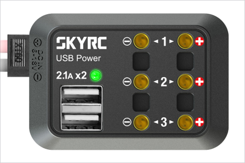 SkyRC Distribuidor de Energía 10A ( Conector XT Macho - Hembra )