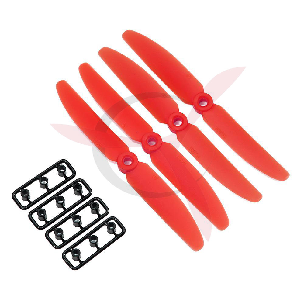 ABS multicopter propeller  5x3 CW/CCW red (2 pairs)