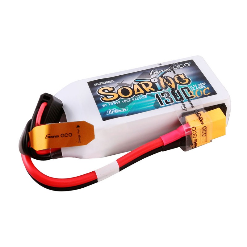 Batería LiPo Gens ACE G-Tech Soaring 3s 11.1V 1300mAh 30C