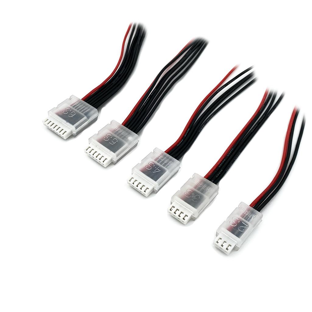 3s LiPo Battery Balanced Cable With Head Protection Connector JST-XH 4 Pin 15CM