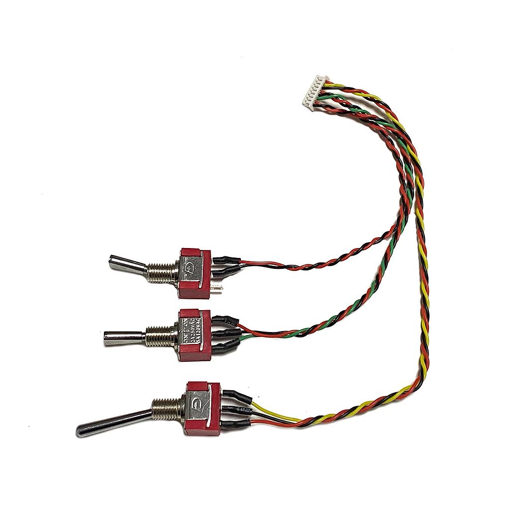 FrSky Taranis X9 LITE - Set Interruptores 2 &amp; 3 Posiciones