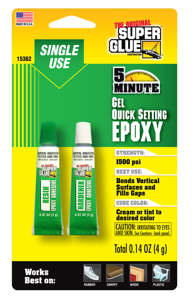 Super Glue Gel Epoxi 5 Minutos 4g