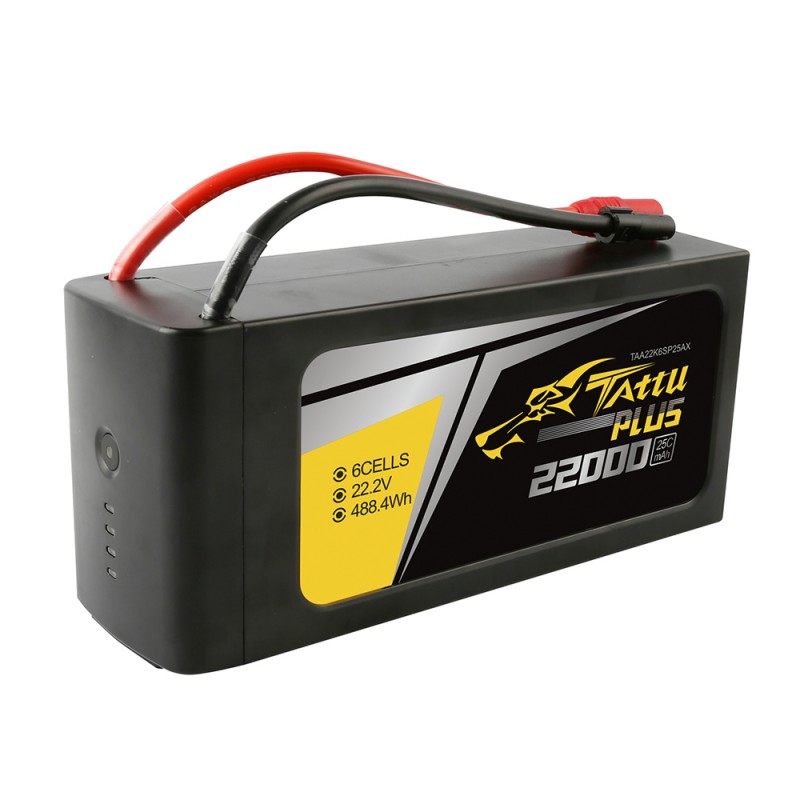 Gens ACE Tattu Plus 6s 22.2V 22000mAh 25C (AS150-XT150)