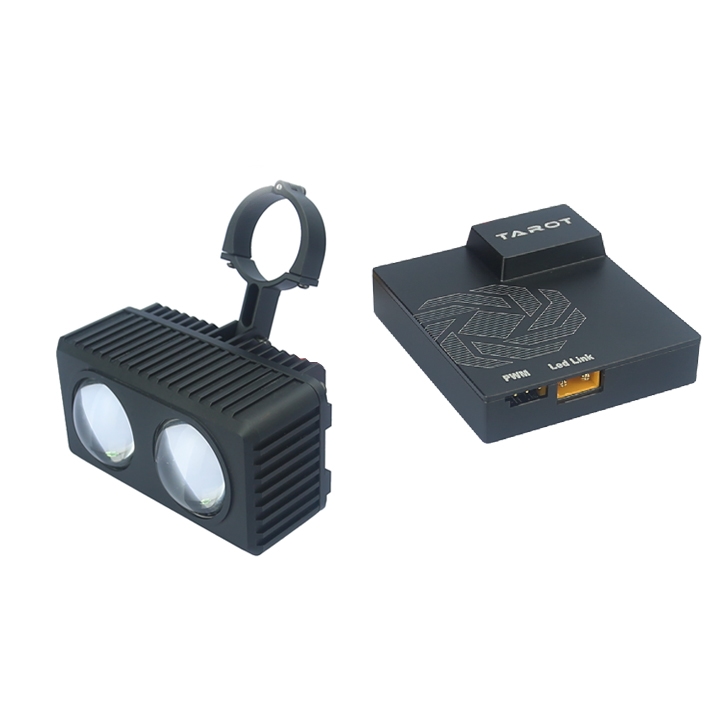 Tarot DUAL LED de 50W 8000Lux para Dron con Control PWM