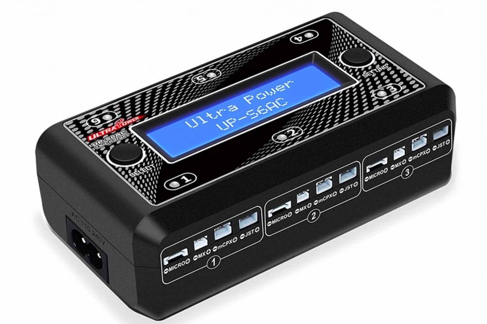 ULTRA POWER Cargador UP-S6AC 6x1S LiPo/LiHV DC/AC