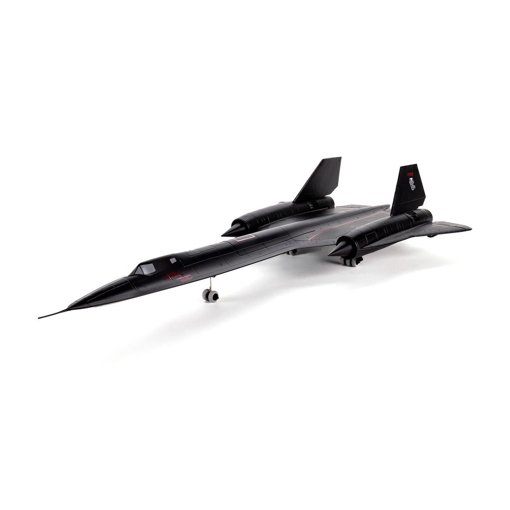 E-Flite SR-71 Blackbird Twin 40mm EDF BNF Basic with AS3X and SAFE Select