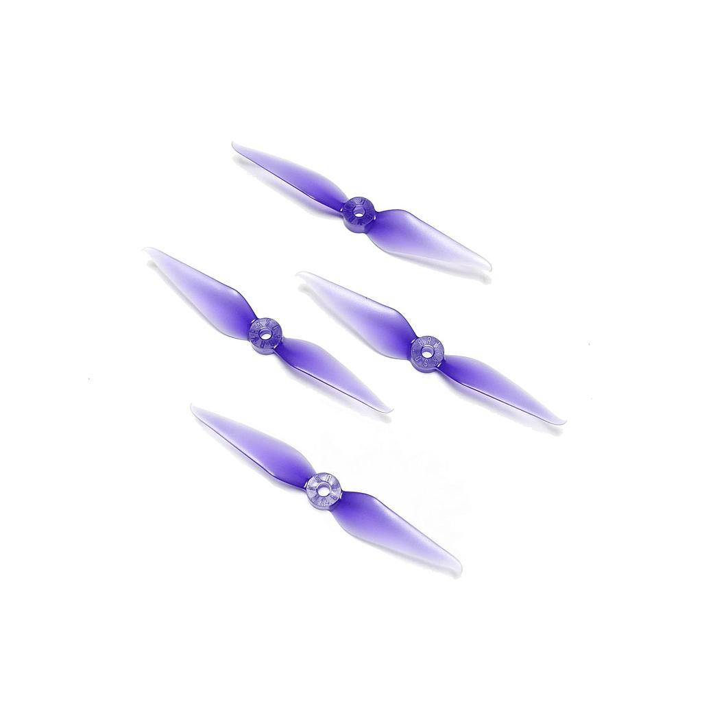 RaceKraft 5038 Wing Tip Bi-blade props Clear purple (2 pairs)