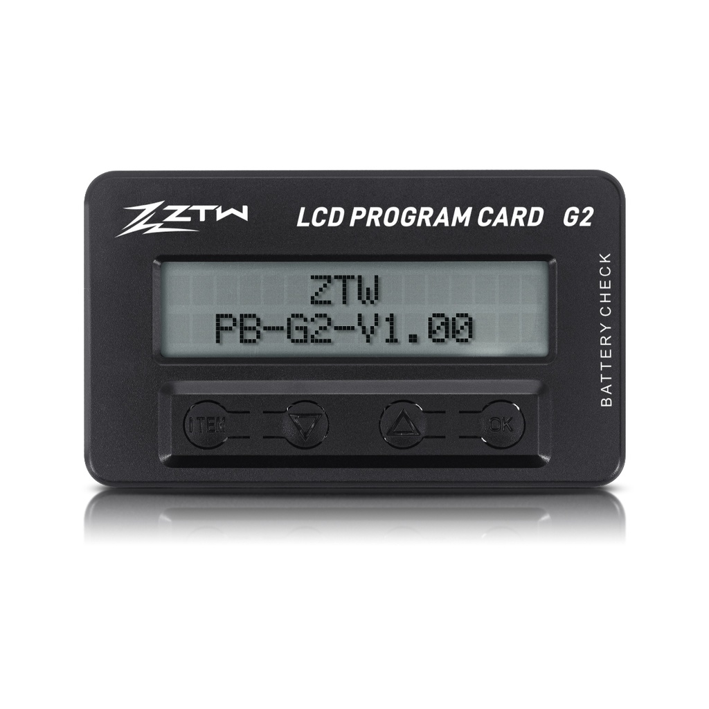 Tarjeta Programadora Multifunción LCD ESC ZTW G2