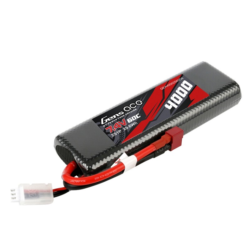 Gens ACE 2s 7.4V 4000mAh 60C - HardCase