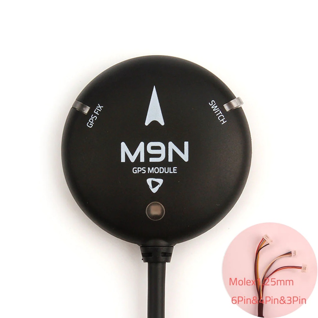 Holybro M9N GPS GNSS for Pix32 (JST GHR1.25mm 6pin & 4pin & 3pin)