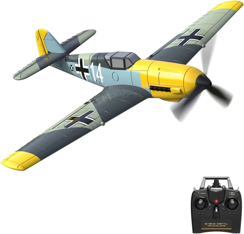 VOLANTEXRC BF-109 4Ch RC Warbird w- Xpilot Stabilizer and One Key Aerobatic RTF