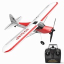 VOLANTEXRC Sport Cub 500 4Ch RC Trainer con estabilizador Xpilot RTF (Rojo)