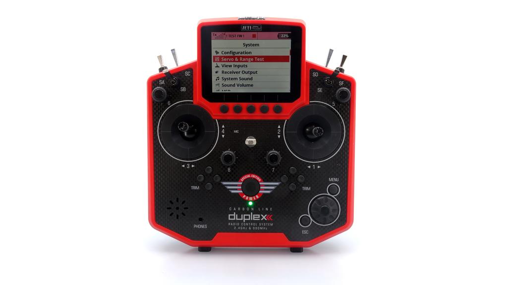 JETI DUPLEX DS-12 EX Multimode Red Carbon (Special Edition 2023)