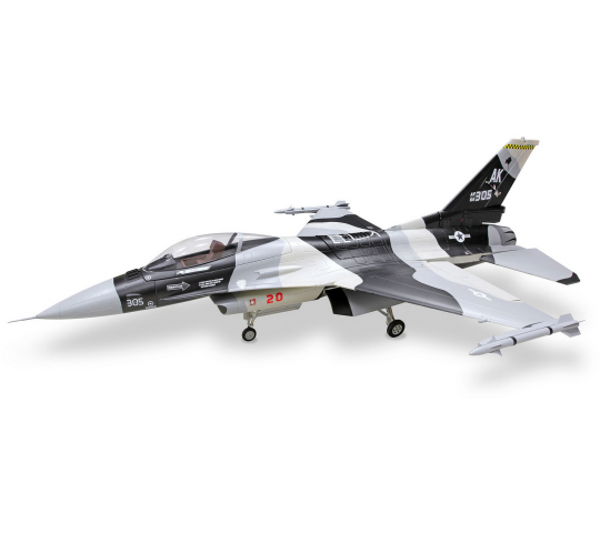 HSD JETS F-16 V2 Black Camo 105mm EDF PNP 12S