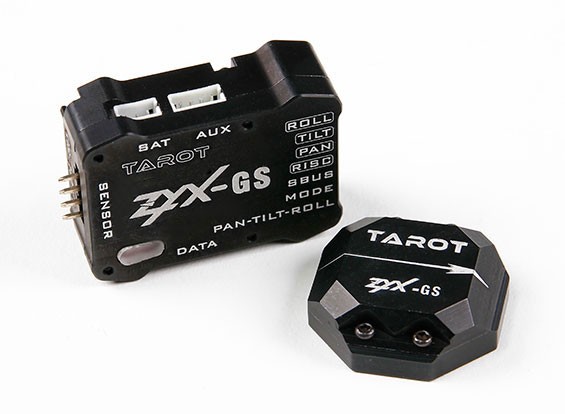 Sistema Estabilización Gimbal Servos Tarot ZYX-GS