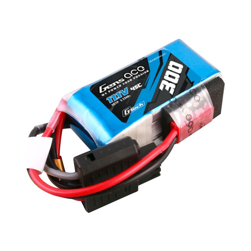 Batería LiPo Gens ACE G-Tech 3s 11.1V 300mAh 45C