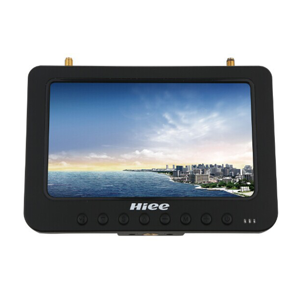 32CH 5.8G Diversity 7&quot; FPV DVR Monitor With Removable Battery