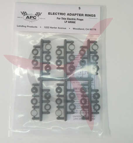 Adaptador Hélices APC serie MR/MRP 8,6,5,4,3mm (para 6 helices)