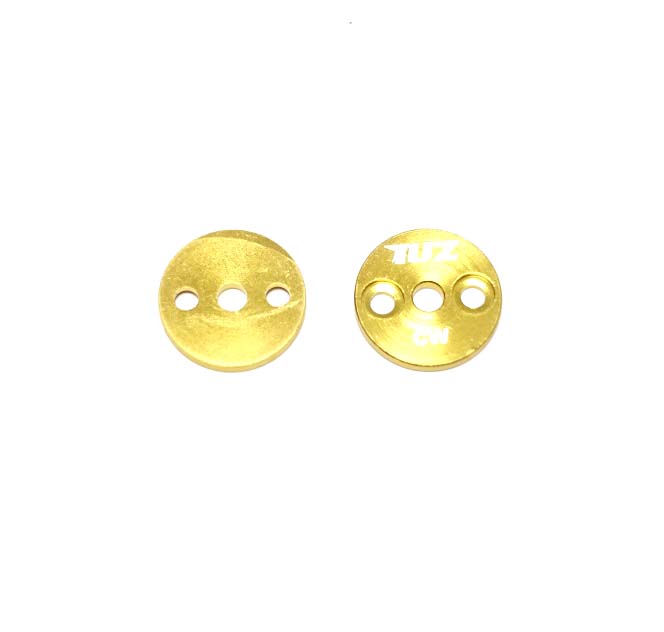 Adaptadores de hélice carbono estilo Tmotor color cobre (pareja)