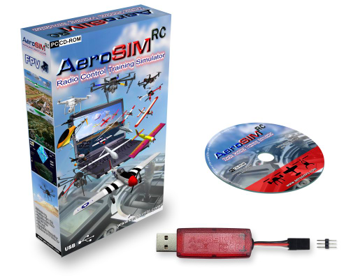 Aerosim RC Simulador de Aprendizaje (Inalámbrico)