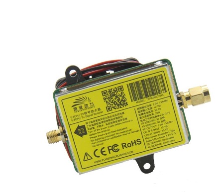 Amplificador de señal 5.8GhzGhz 2.5W / Signal Booster