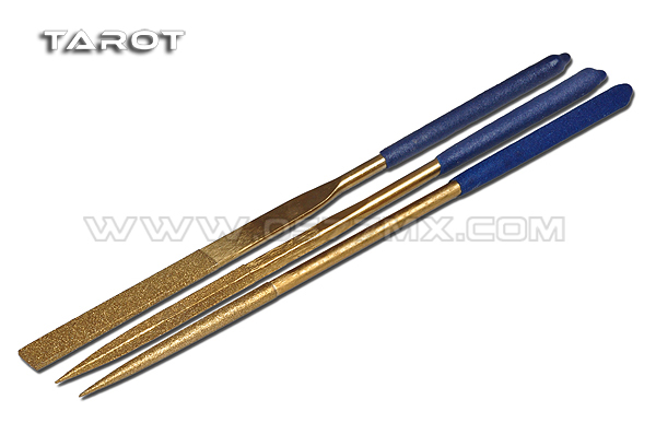 Titanium Coated Diamond File Set ( 3 pcs )