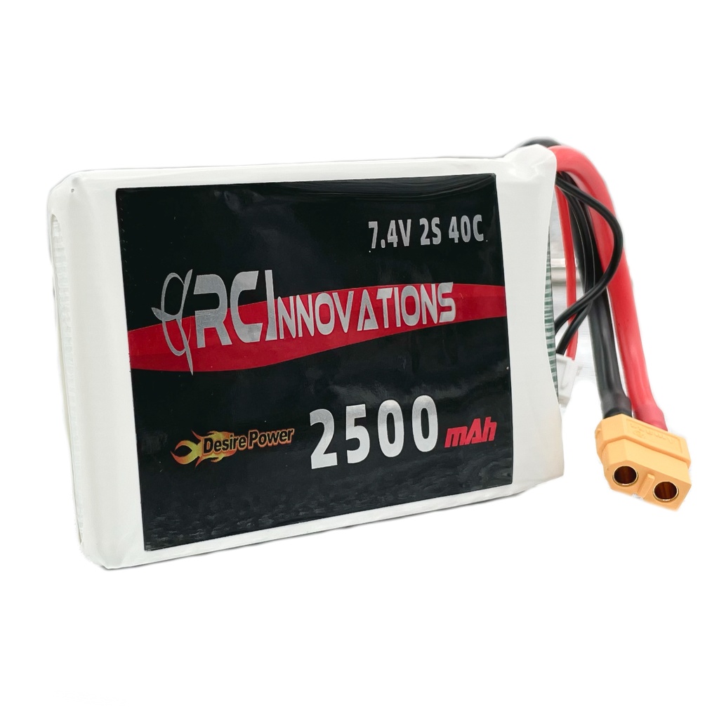 Desire Power PRO Series 2500mAh 2S 7.4V 40C LiPo Battery (XT60)