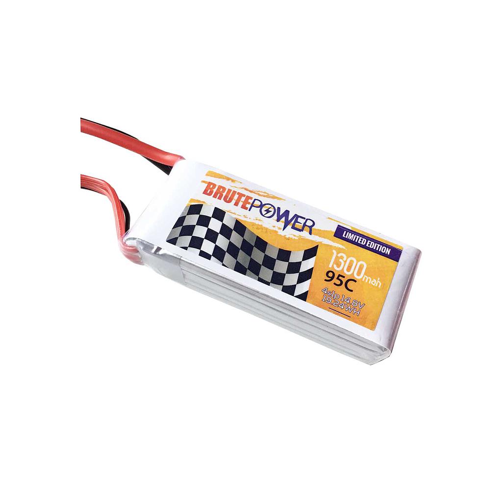 Batería LiPo BrutePower 4s 14.8V 1300mAh 95C