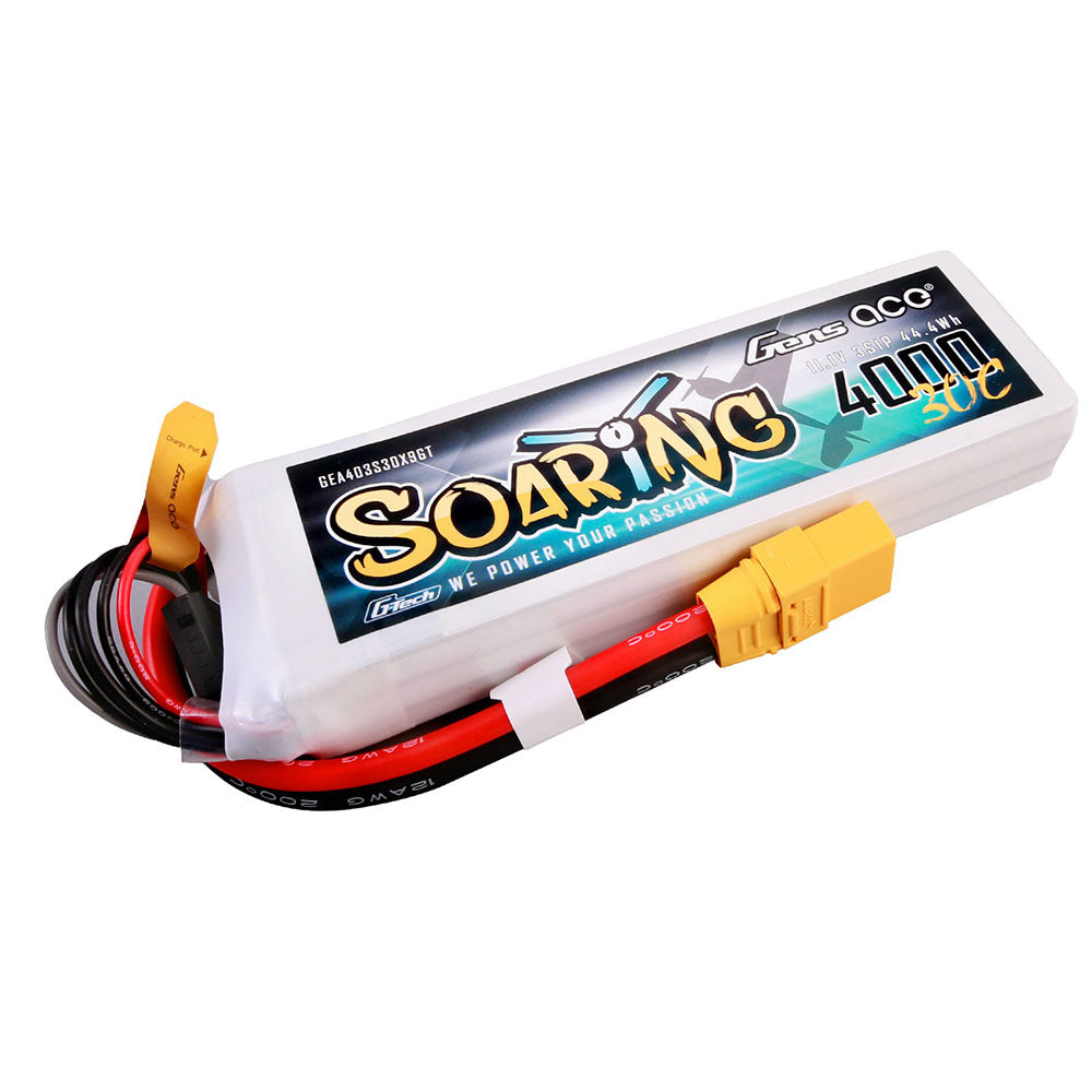 Batería LiPo Gens ACE G-Tech Soaring 3s 11.1V 4000mAh 30C