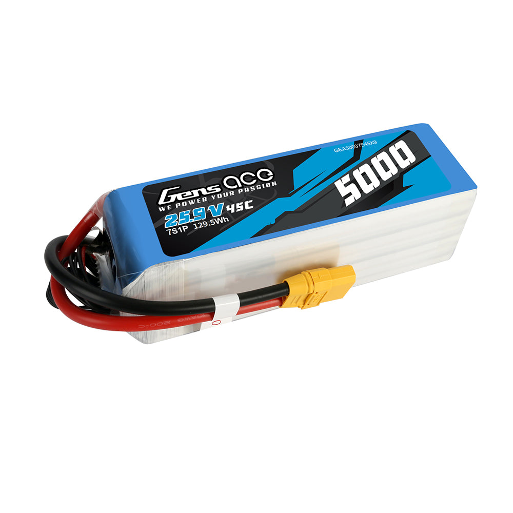 Batería LiPo Gens Ace 7s 25.9V 5000mAh 45C