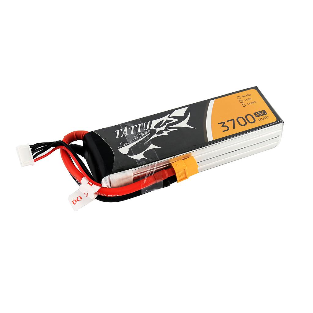 Batería LiPo TATTU 4s 14.8V 3700mAh 45C