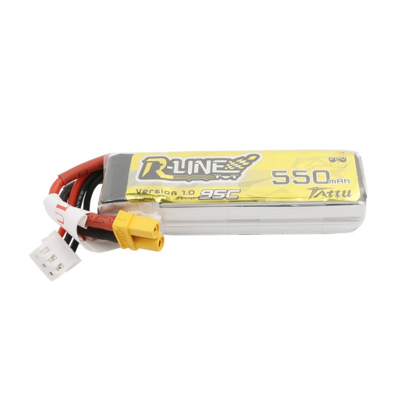 Batería LiPo TATTU R-Line 2s 7.4V 550mAh 95C