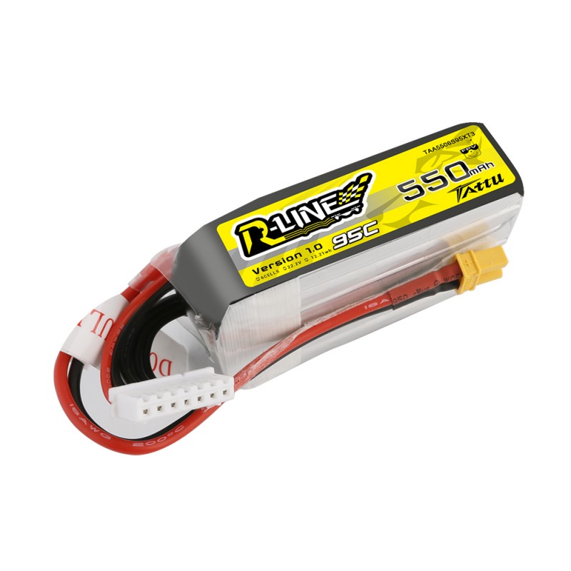 Batería LiPo TATTU R-Line 6s 22.2V 550mAh 95C