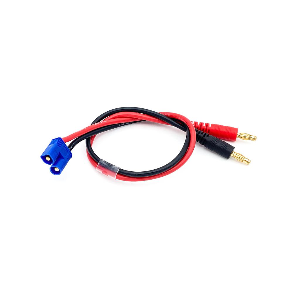 EC3 Male to 4mm Banana Plug Charge Lead (300mm)