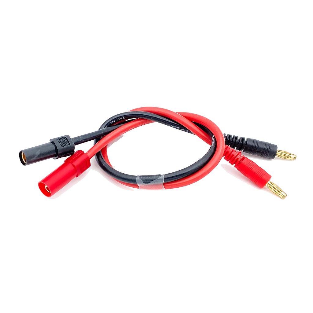 XT150 to 4mm Banana Plug Charge Lead (300mm)