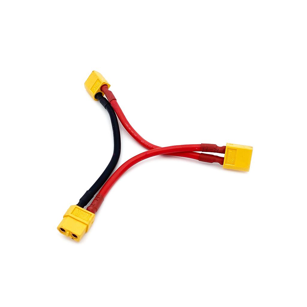 Cable Serie Conector XT60 2 Machos 1 Hembra