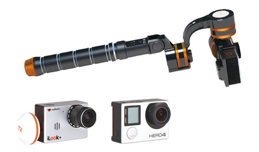 Walkera HF-G3 3-Axis Handheld Camera Gimbal for Gopro3/4 iLook+