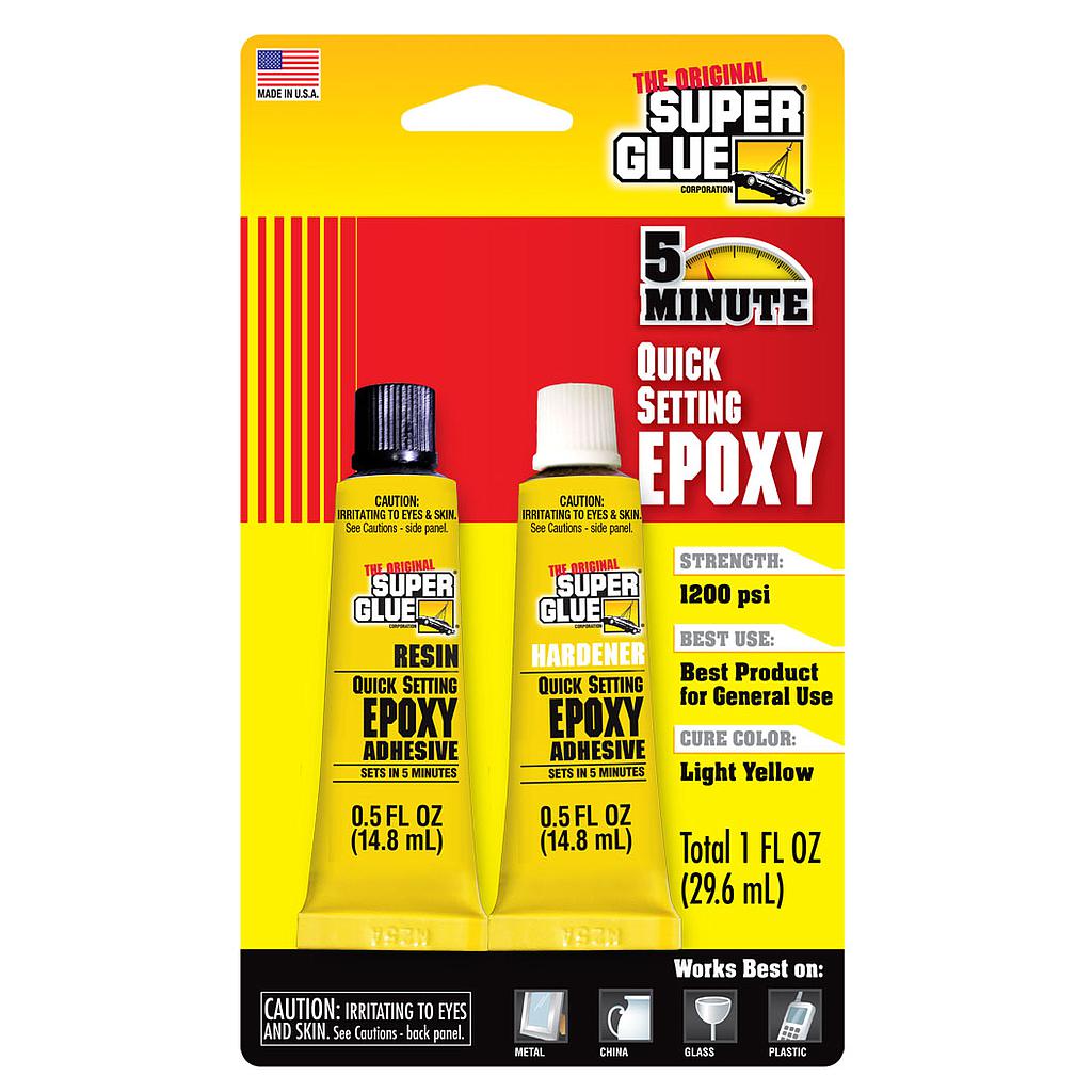 Super Glue Epoxi 5 Minutos 29.6ml