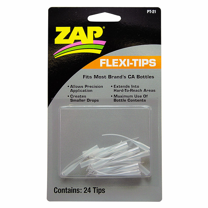 Cánulas Flexibles ZAP Flexi Tips Ciano (24pcs)