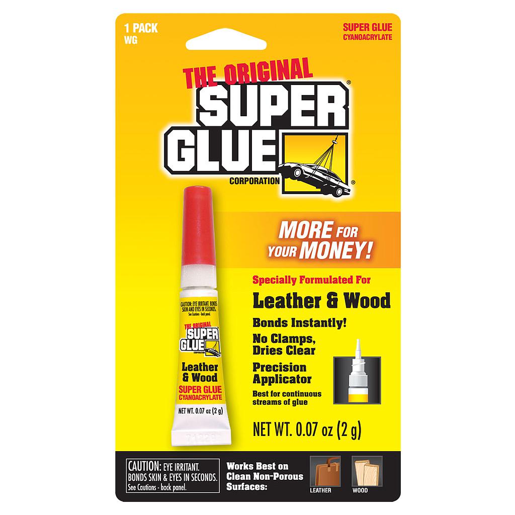 Super Glue Leather &amp; Wood 2g