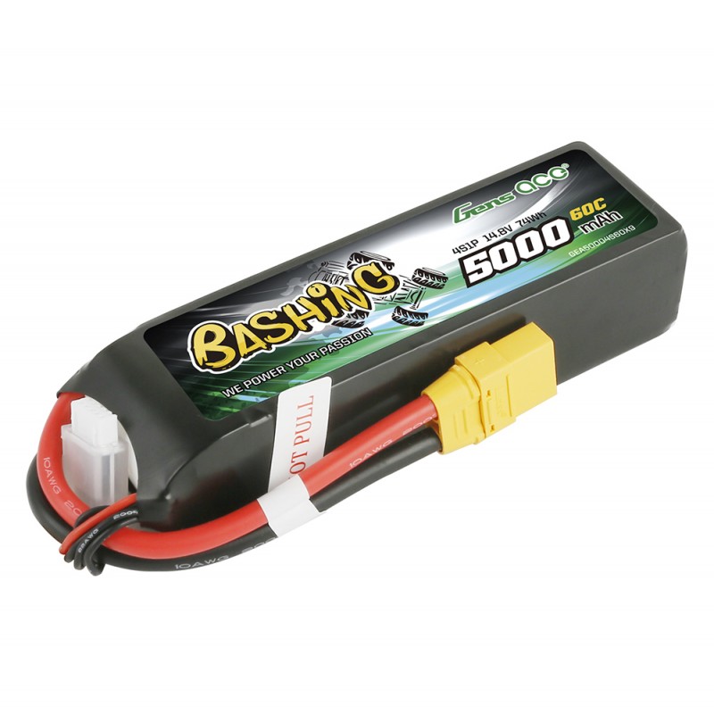 Gens ACE 4s 14.8V 5000mAh 60C - Bashing Series